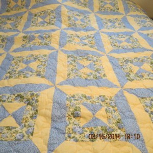 One of my Mother's beautiful quilts.